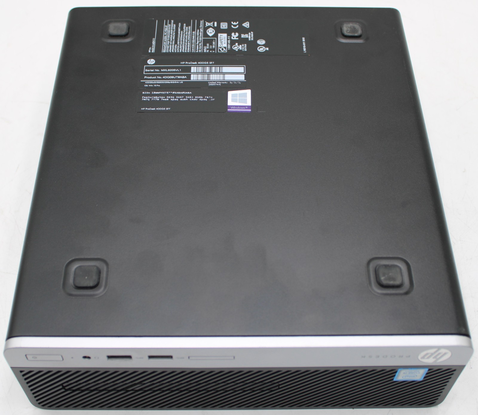 HP ProDesk 400 G5 SFF Desktop PC i5-8500 @ 3.00GHz 8GB RAM 128GB SSD Win 11 Pro