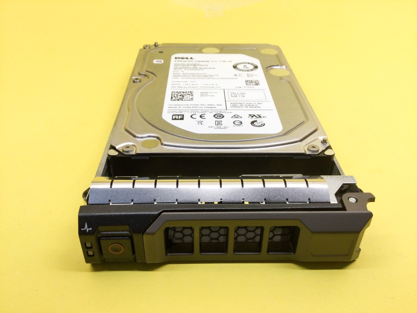 NWCCG Dell 6TB 7.2K NL SAS 6Gb/s 3.5in HDD w/ Tray 0NWCCG ST6000NM0034
