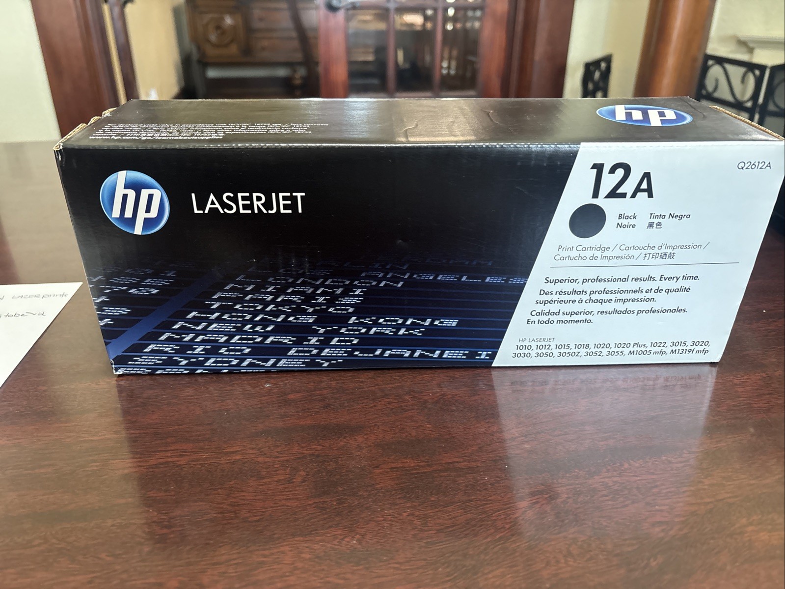 HP Q2612A Black Toner Cartridge