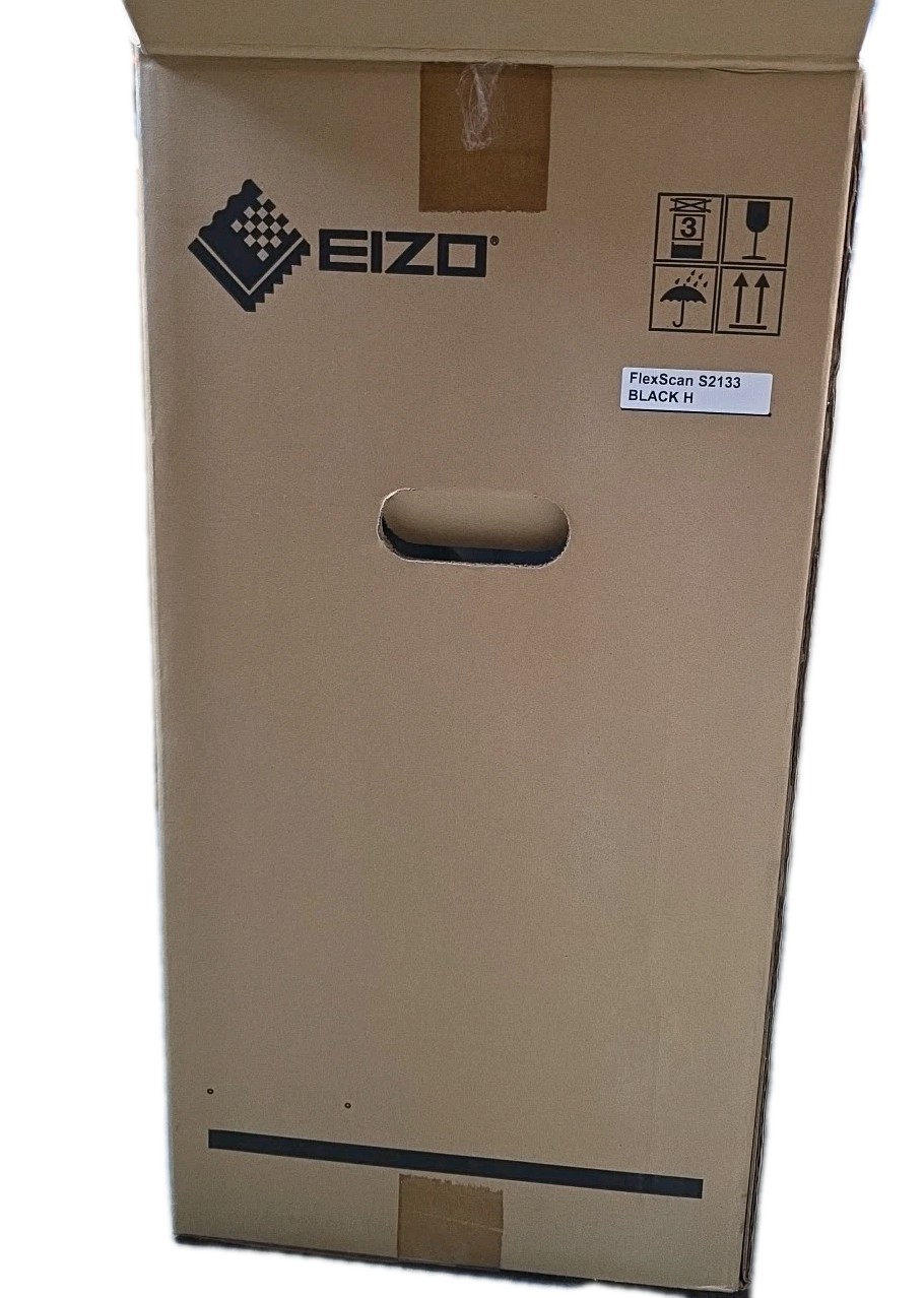 EIZO FLEXSCAN S2133 21.3” IPS BLACK MONITOR NEW & SEALED