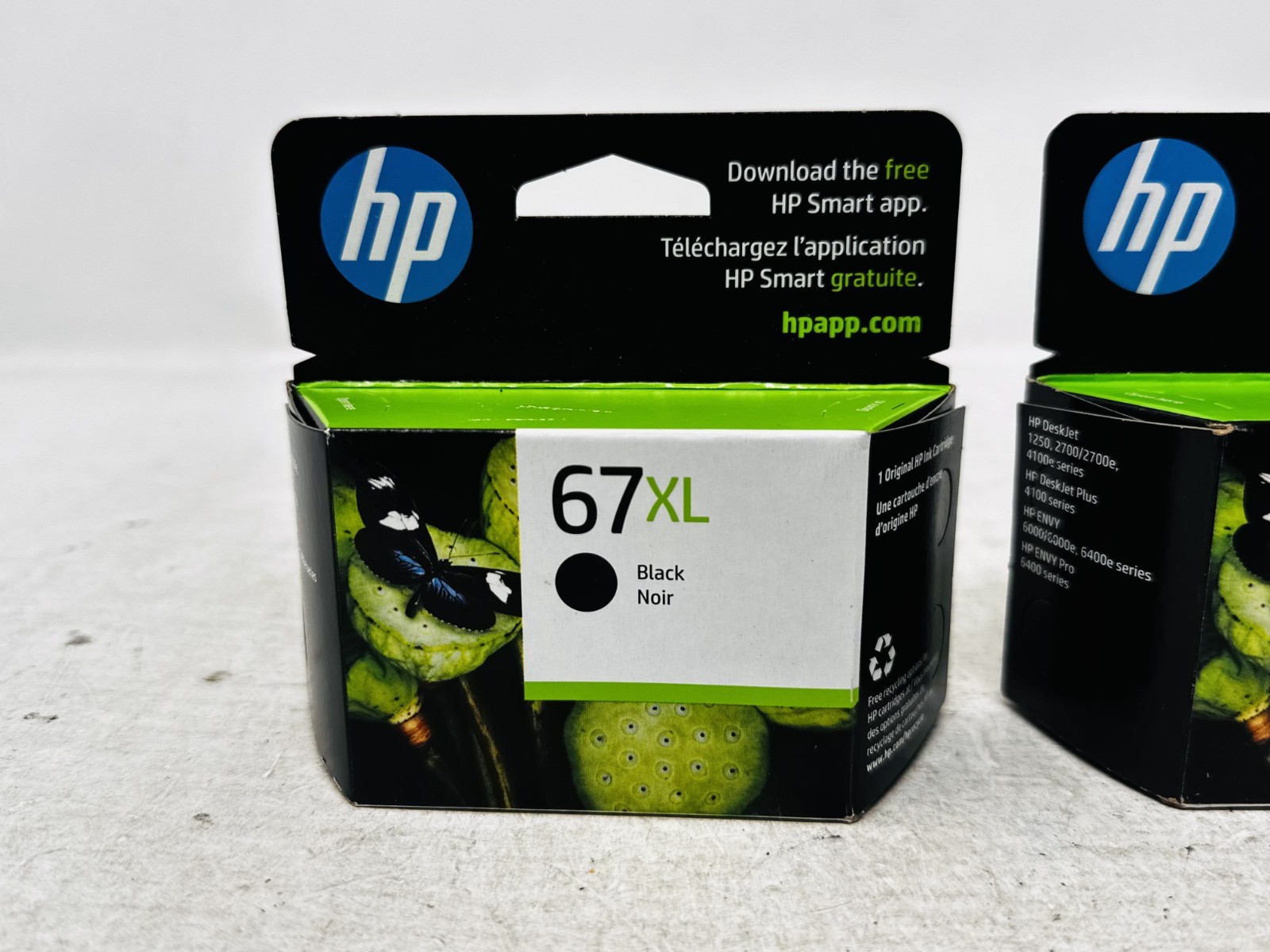 HP 67XL Black & Tricolor Ink Set 3YM57AN, 3YM58AN Sealed – EXP Jul 2024/Jan 2025