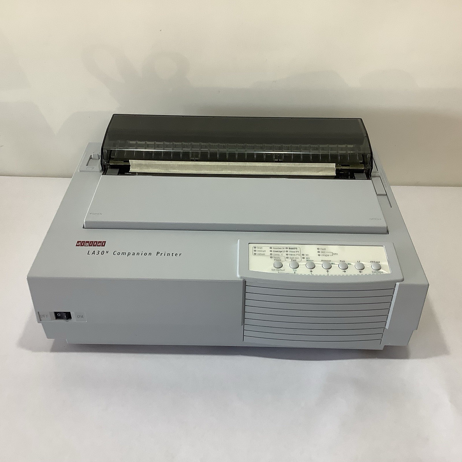Digital LA30 COMPANION DOT MATRIX PRINTER DEC LA30N-A2 Vintage NEW