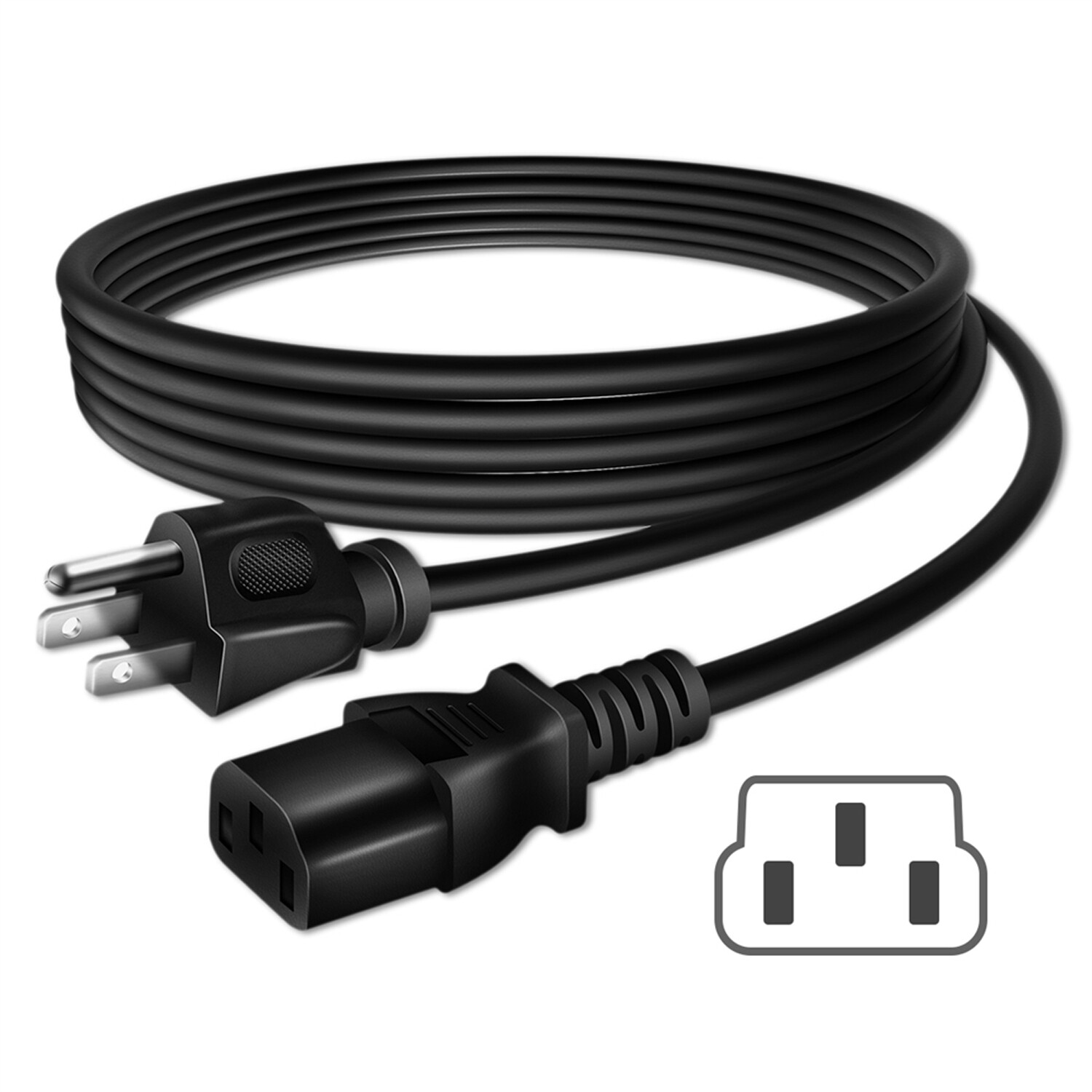 AC Power Cord Cable For Dell OptiPlex 7040 7050 SFF Small Form Factor Desktop PC
