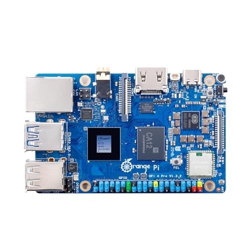 4GB LPDDR5 Single Board Computer, 8-Core 64Bit Mini PC, WiFi 6, Bluetooth 5.4, A