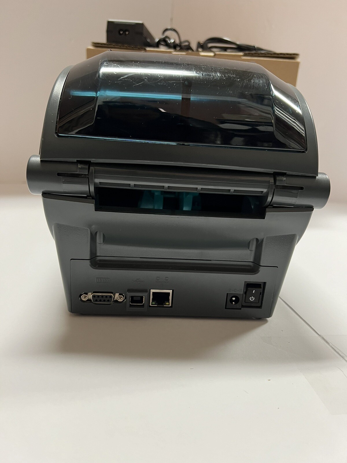 Zebra GX430T Thermal Transfer Barcode Label Printer 300 dpi USB Ethernet Serial