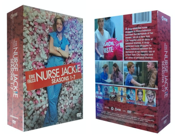 Nurse Jackie: the Complete Series Season 1-7 (DVD, 21-Disc ) NEW/us Region 1