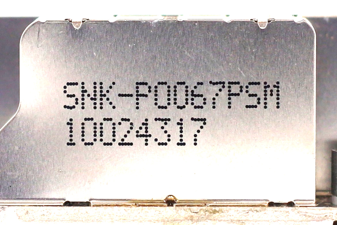 SuperMicro 1U LGA3647-0 Passive CPU Cooling Heatsink P/N: SNK-P0067PSM Tested