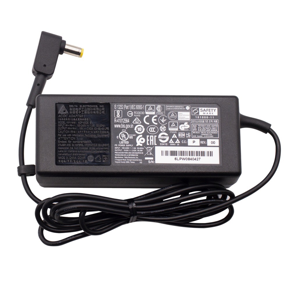 GENUINE DELTA ACERFOR ACER ADP-65JH DB 65W LAPTOP POWER SUPPLY