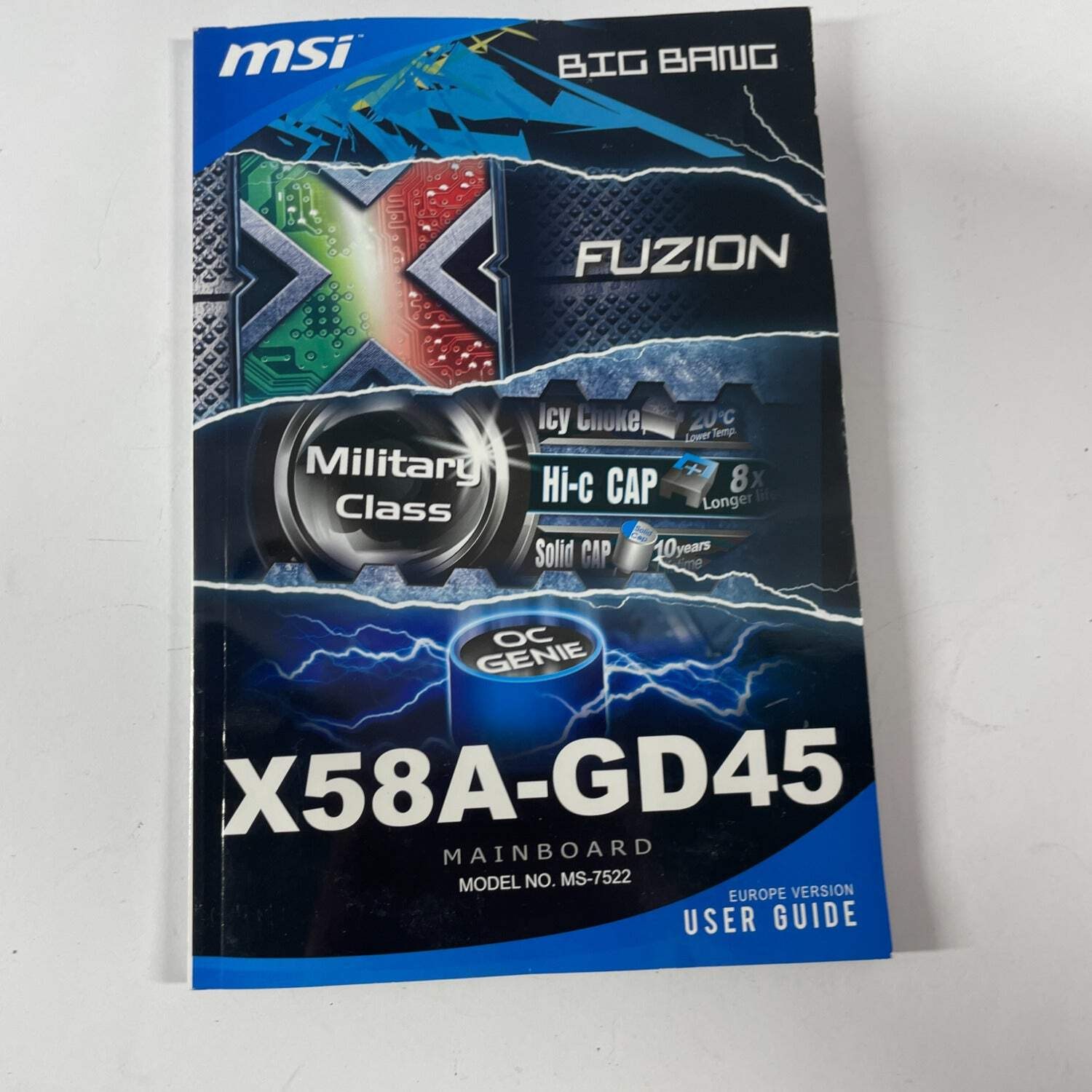 MSi X58a-GD45 LGA 2011 ATX Intel DDR3 Motherboard