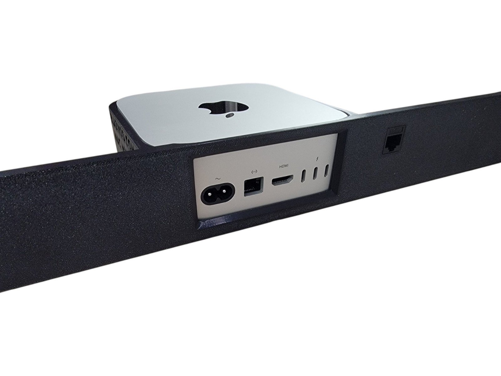 19-inch 1.5U Rack Mount Kit for Apple Mac Mini M4 and Pro 2024, PETG Material