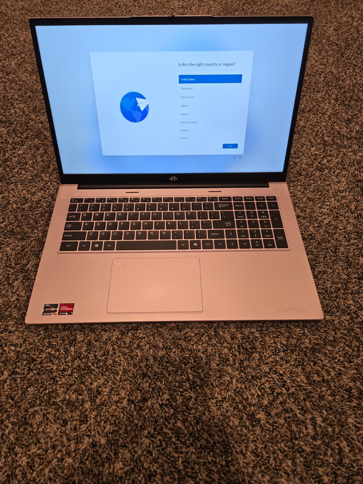 NIMO n177 17.3 Ryzen 7 8745HS 16GB 1TB SSD Win11 Radeon Rose Gold