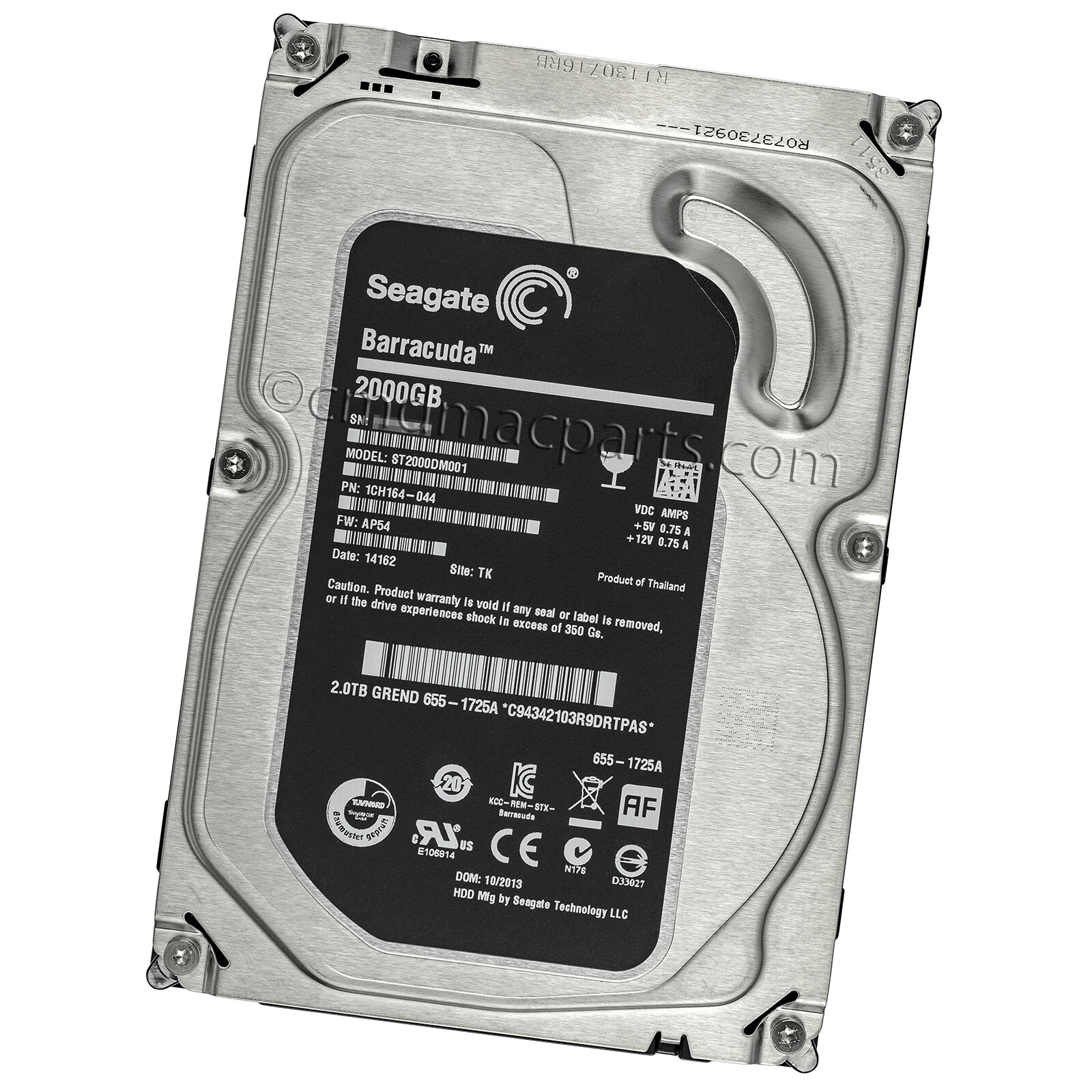 Seagate 2TB 3.5″ 7200RPM – iMac 27″ A1419 2012,2013,2014,2015,2017 5K