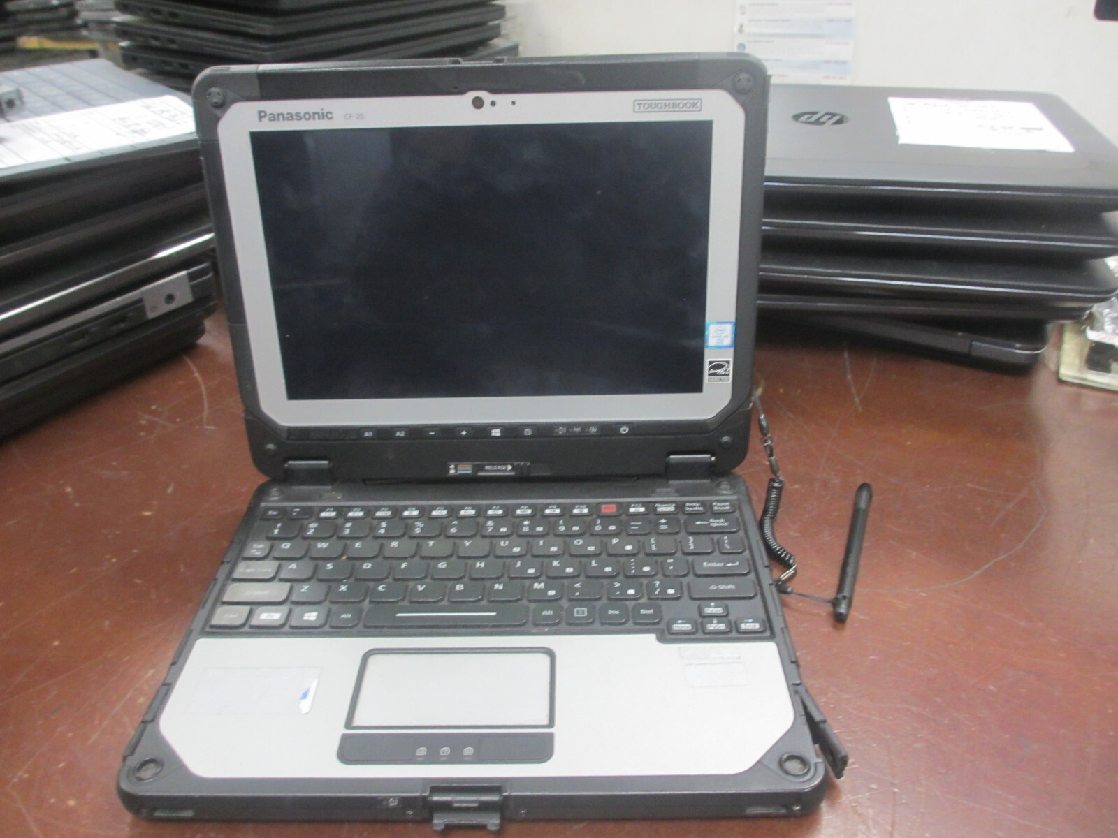 Panasonic Toughbook CF-20 C5 1.10GHz 8GB 17140Hrs Laptop+Stylus NO HD/AC/Battery