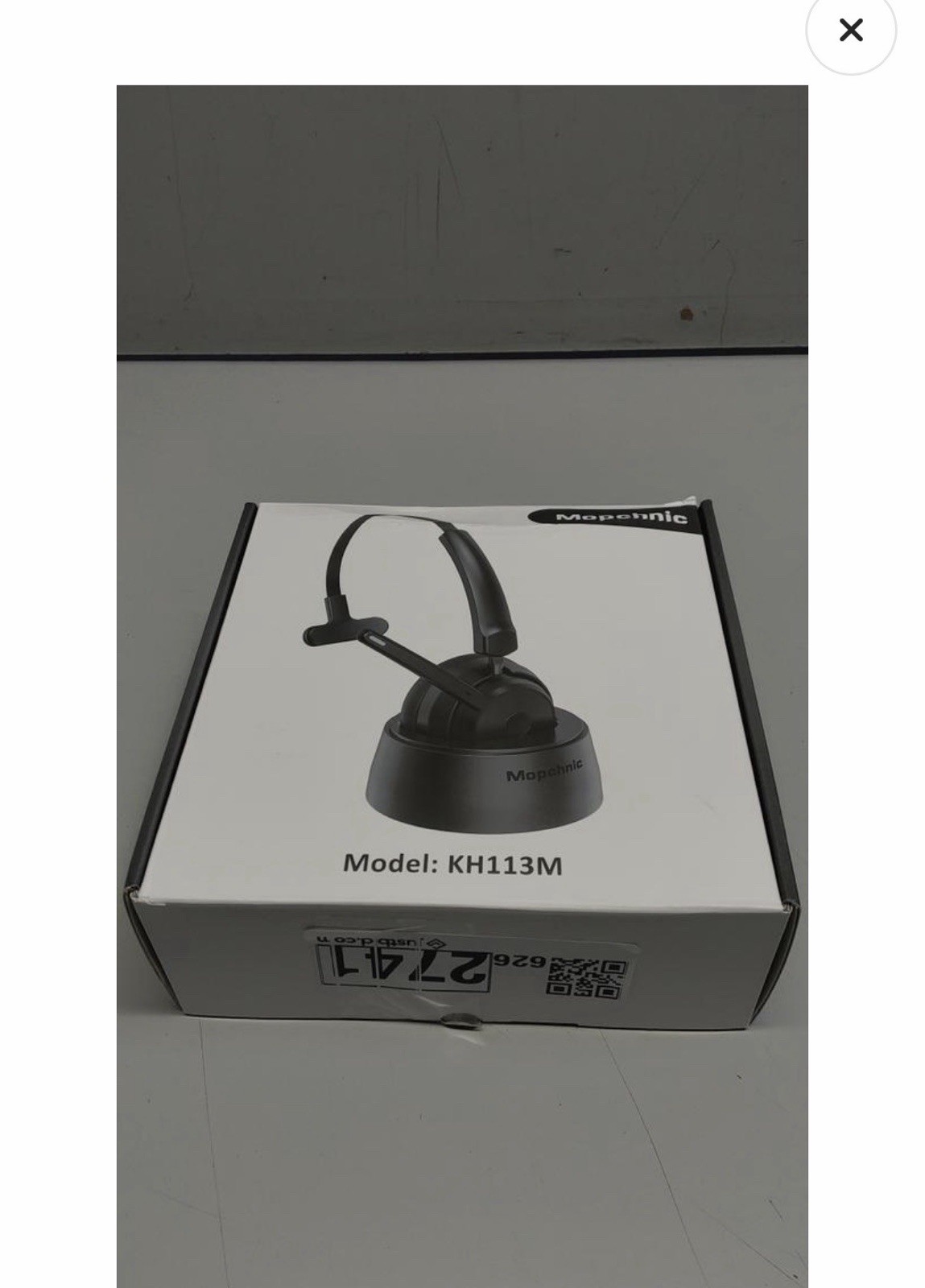 Mopchnic KH113M Bluetooth v5.0 USB Adapter AI Noise-Canceling Mic Black