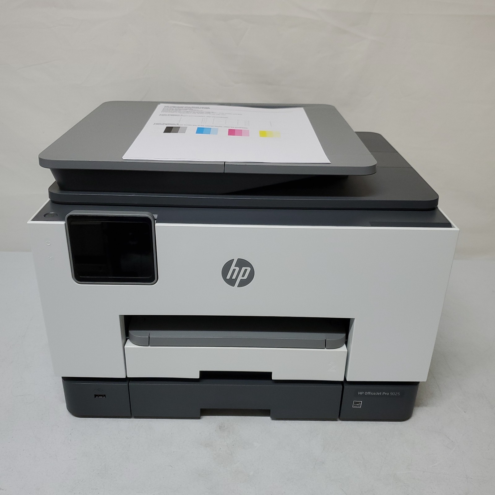 HP OfficeJet Pro 9025 Color Inkjet Printer NO INK All-In-One Wi-Fi Duplex Copy