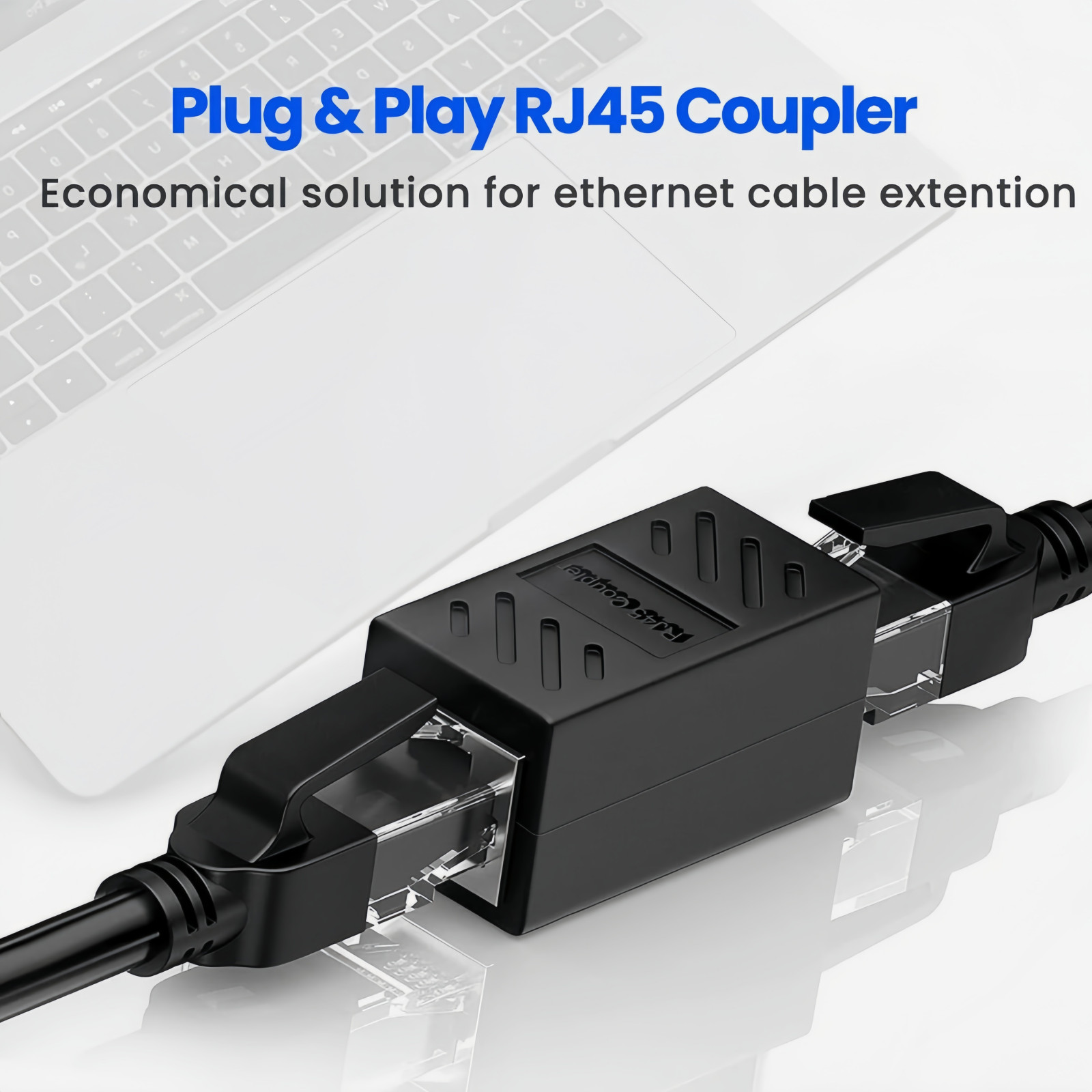 5x Cat7 Cat6 Cat5e Cat5 RJ45 Inline Coupler Ethernet LAN Cable Extension Adapter