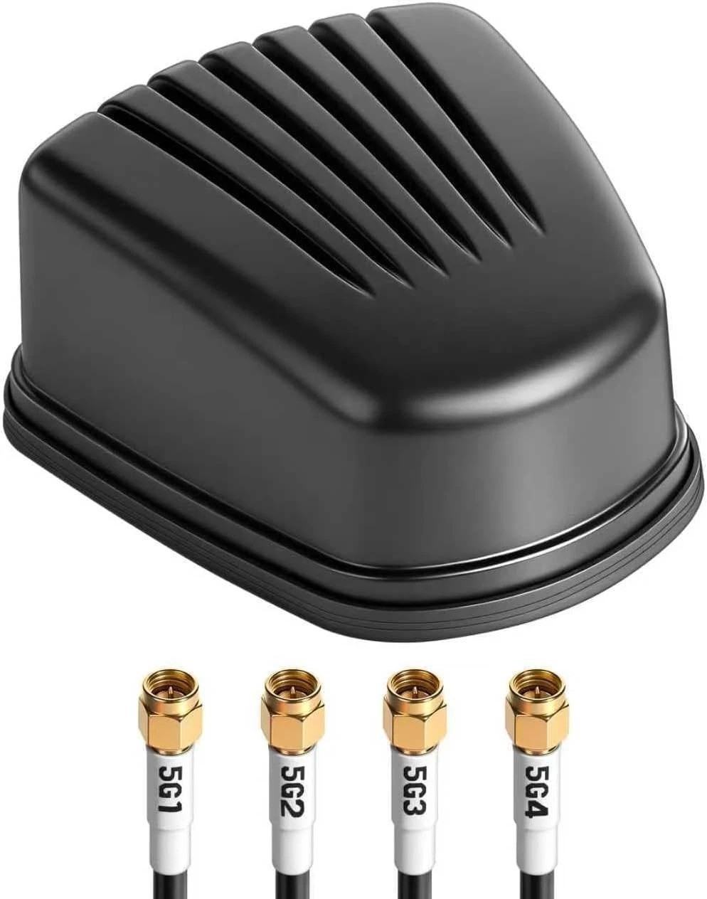 4×4 MIMO Omnidirectional Industrial-Grade 4G LTE 5G Screw Mount Antenna with …