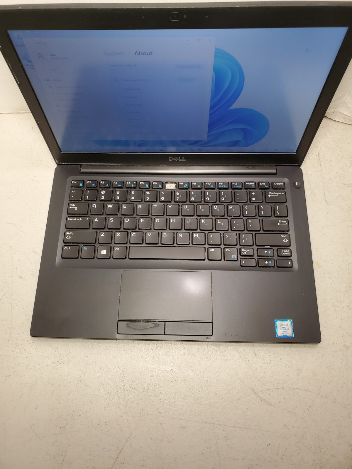 Dell Latitude 7480 14″ Laptop i5-6300U 2.4GHz 8GB 256GB SSD Win11 NO BATTERY #69