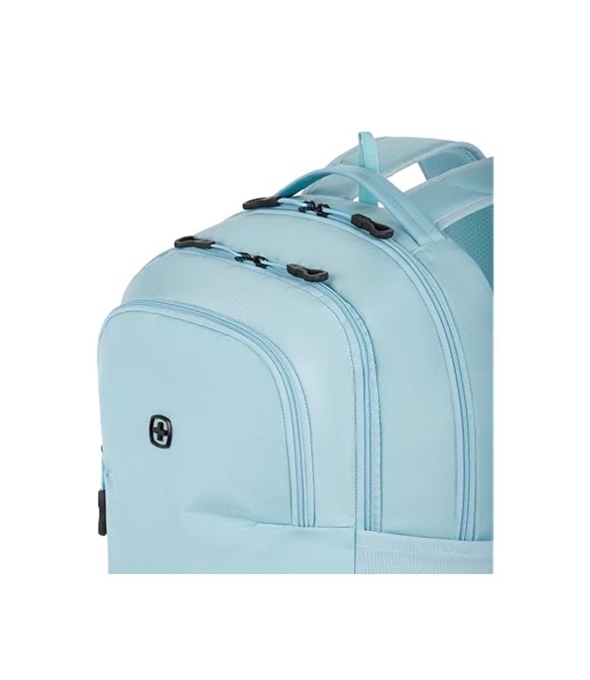 SwissGear Orientation Laptop Backpack, Light Blue 17″x12″x7