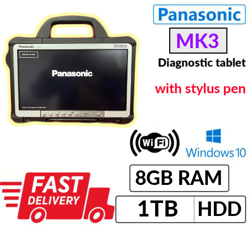 PANASONIC TOUGHBOOK CF-D1 FASTER MK3 8GB 1TB HDD 6TH GEN CORE i5 XENTRY TABLET
