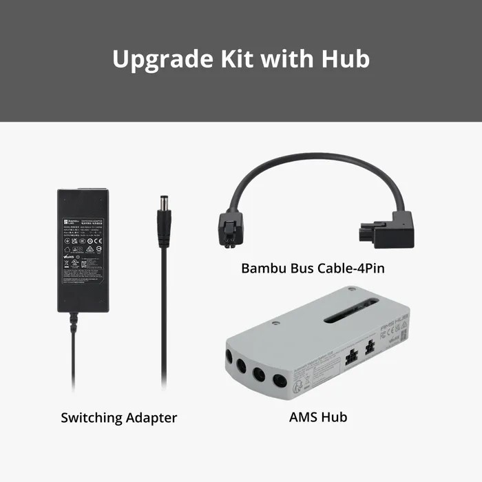 Bambu Lab AMS 2 Pro Upgrade Kit for X1 & P1 Series 3D Printers