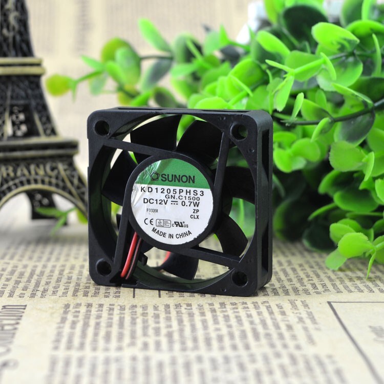 SUNON KD1205PHS3 12V 0.7W 5CM 5015 2PIN Cooling Fan