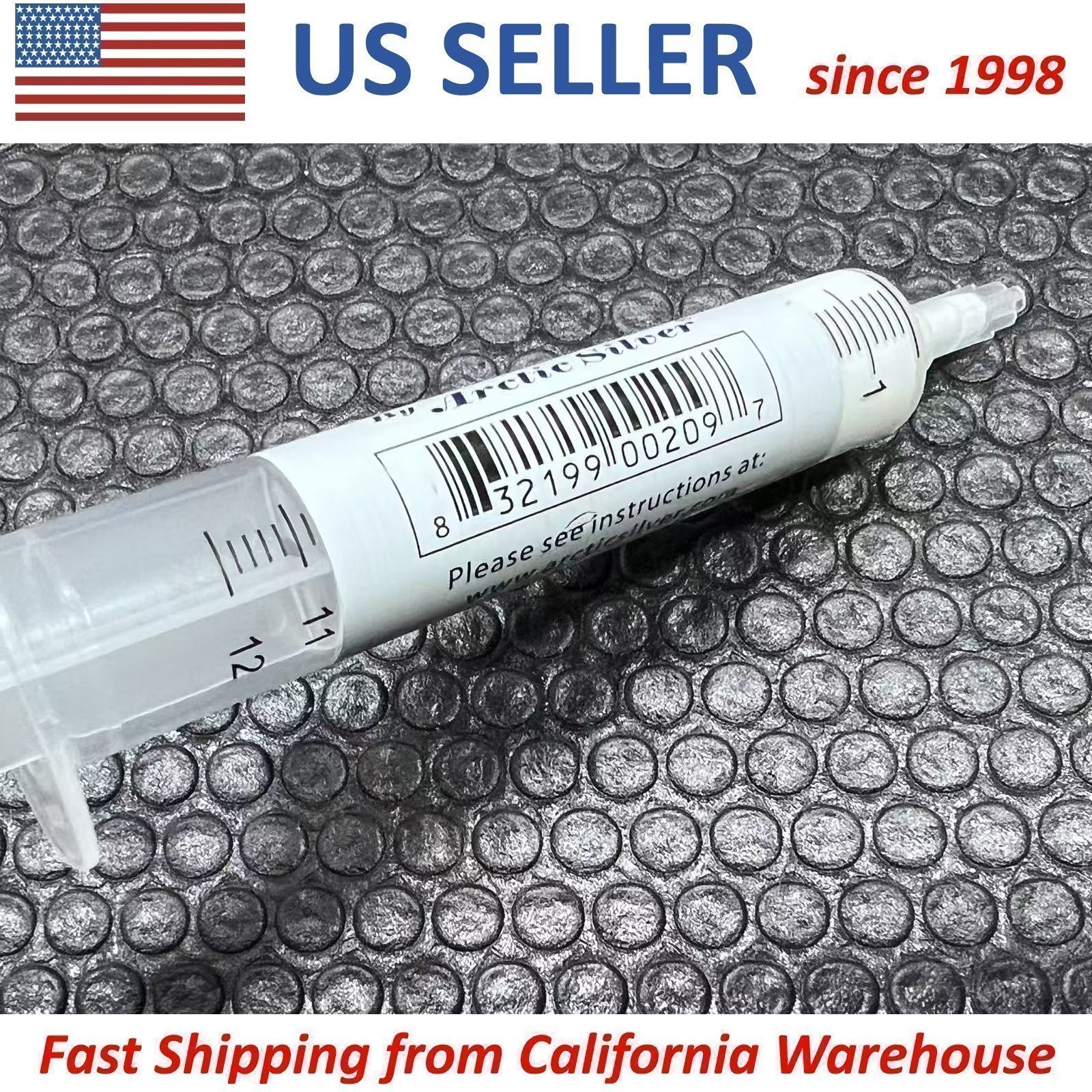 Arctic Silver Ceramique 2 Tri-Linear Ceramic Thermal Compound Paste Syringe 25g