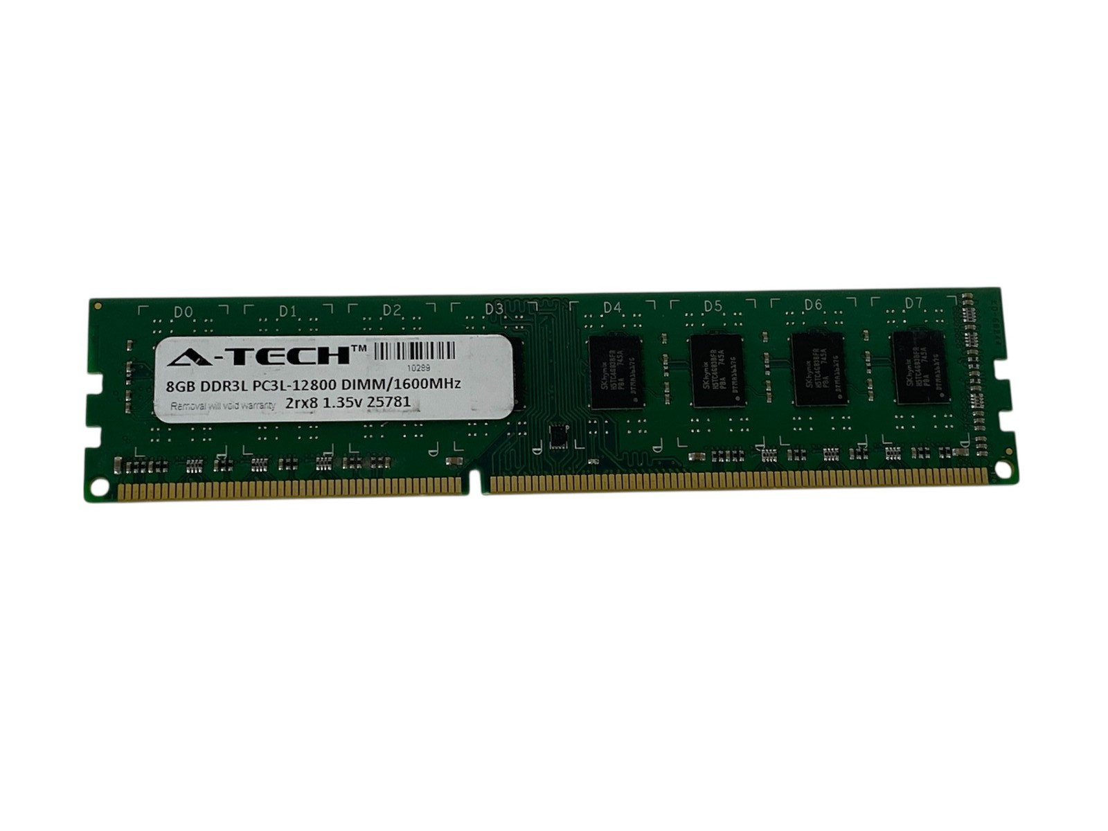 A-Tech 8GB DDR3 1600 PC3-12800 Laptop SODIMM 204-Pin Memory RAM PC3L DDR3L