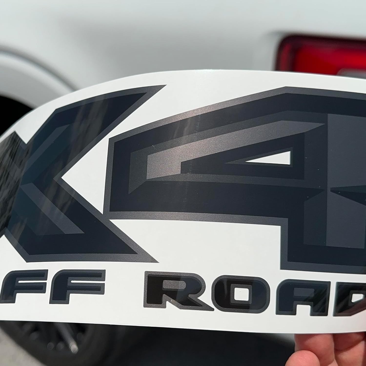 FX4 Off Road Decal Replacement Premium Series (BLACK and Metallic Finish)