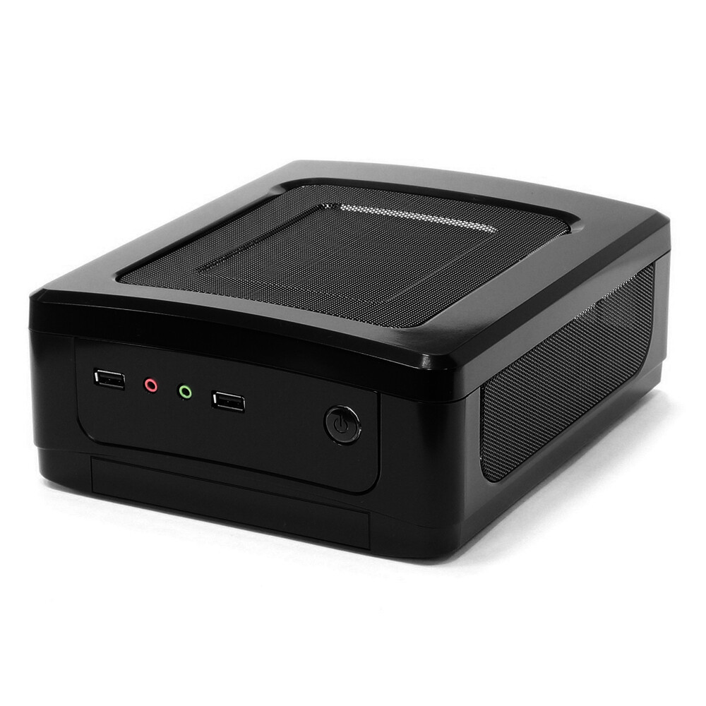 Morex T3500 Fanless Mini-ITX Case w/ 80W DC-DC Power Board & 60W A/C Adapter,