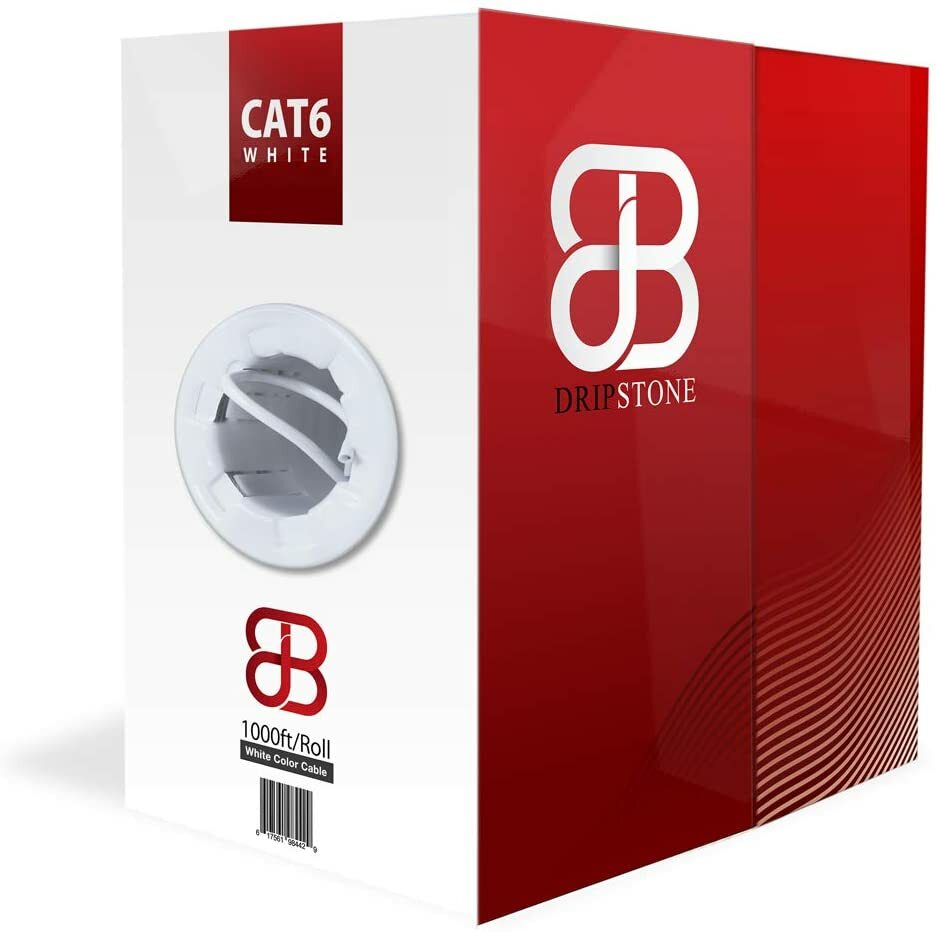 Open Box 1000/900/800FT CAT6 CCA Solid 4/UTP 0.57mm Network Cable