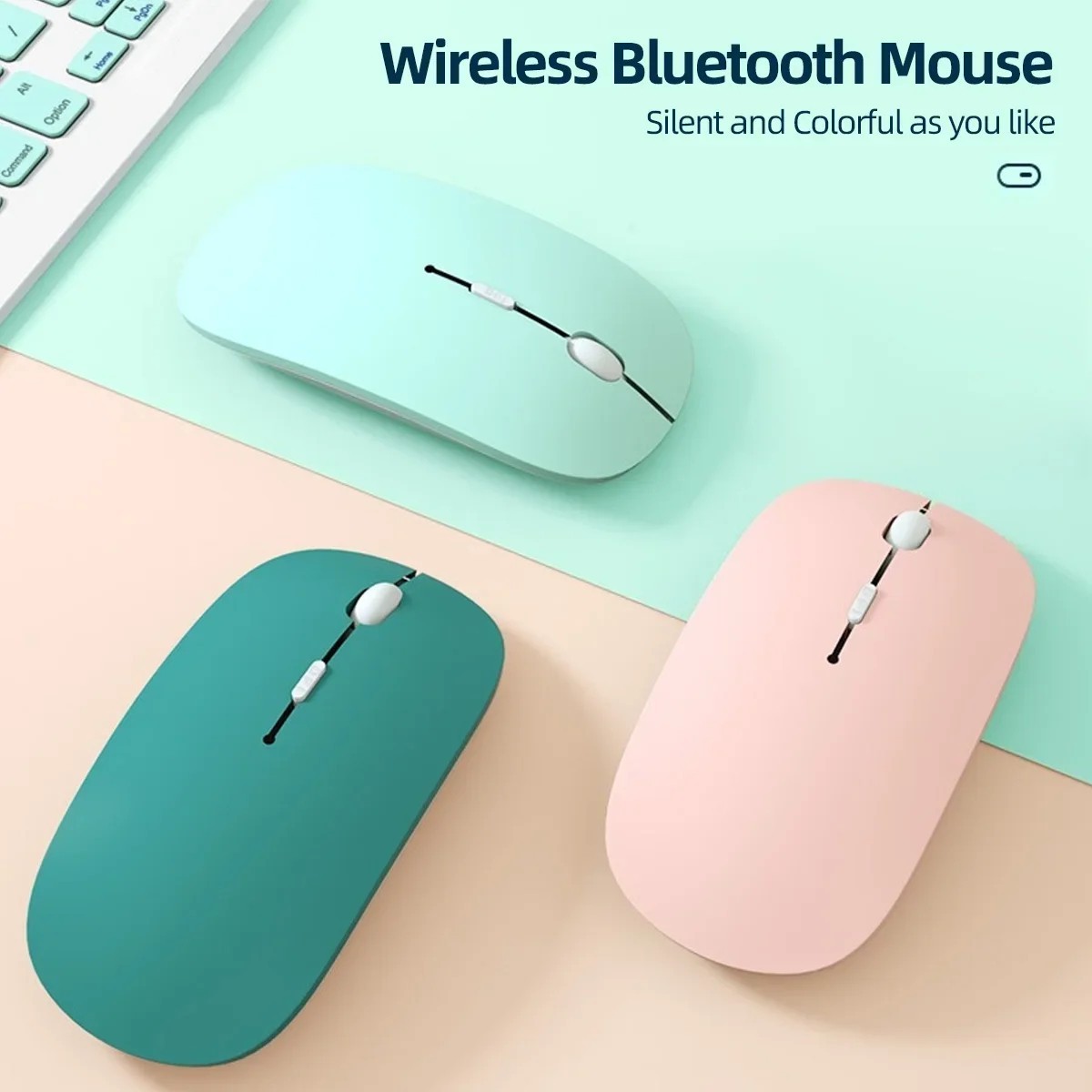2.4GHz USB Wireless Optical Mouse Mice for Apple Mac Macbook Pro Air PC White US