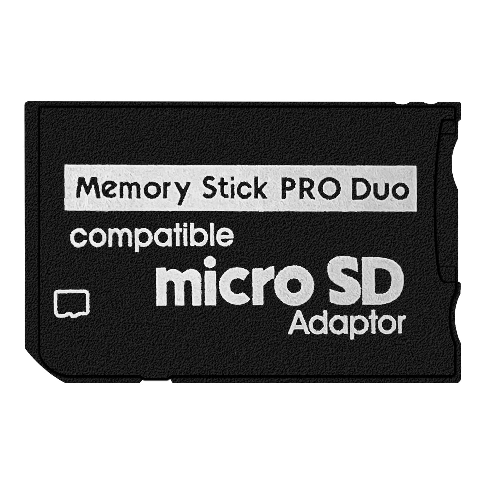 Micro SD to Memory Stick PRO Duo Adapter 128GB Max for PSP Camera Handycam
