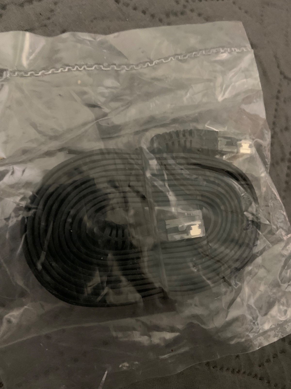 Cat 5 and Cat 5e Patch Cord Lan Network Ethernet Cable RJ45 Connector LOT of 5