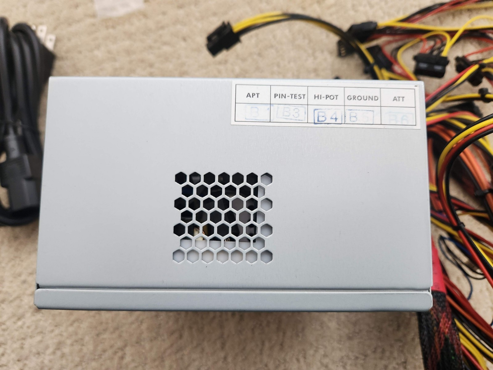 Antec True 480W ATX Power Supply PSU – Tested (see photo)