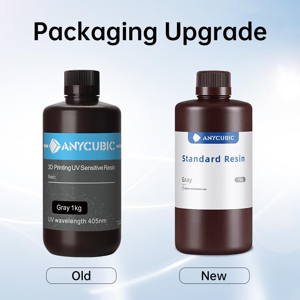 ANYCUBIC 5-30kg 3D Printer Resin Standard Resin 405nm UV Sensitive Resin Lot