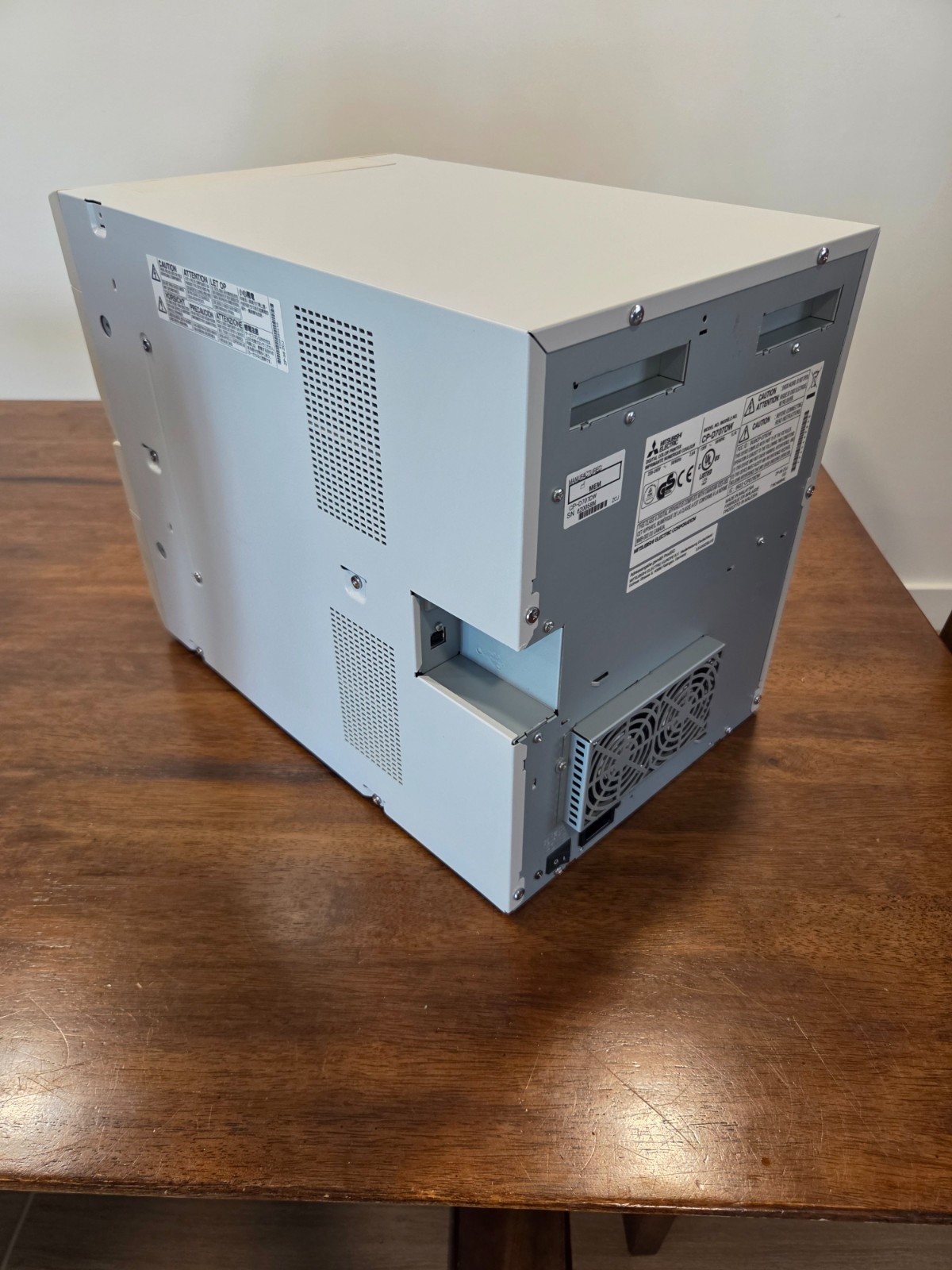 Mitsubishi CP-D707DW “double decker” dye sublimation color printer