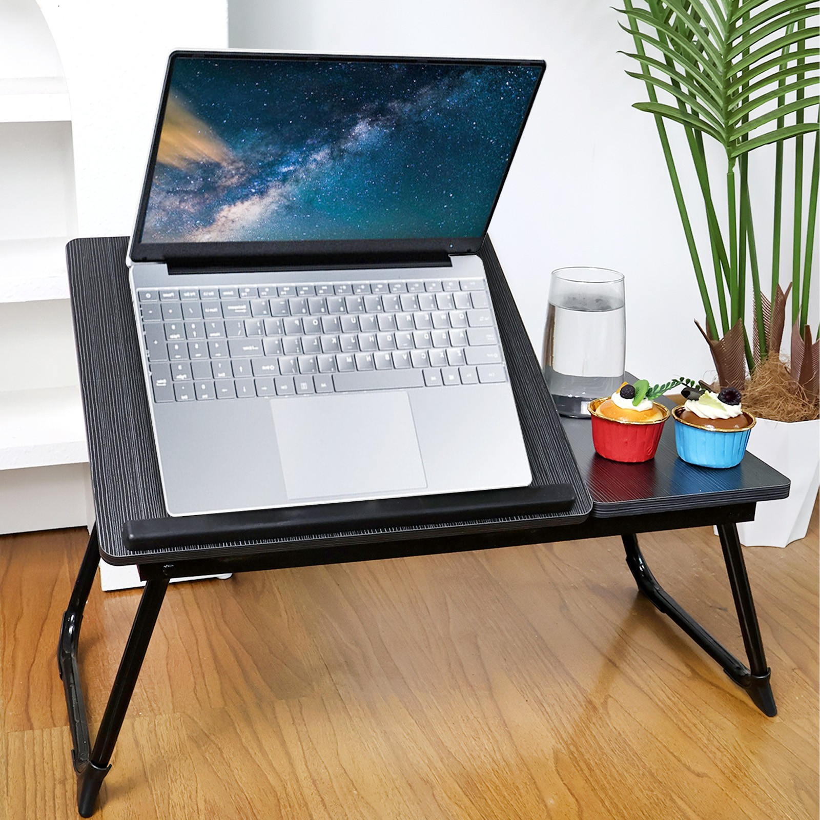 Foldable Laptop Table Stand Lap Sofa Bed Tray Computer Notebook Desk Adjustable