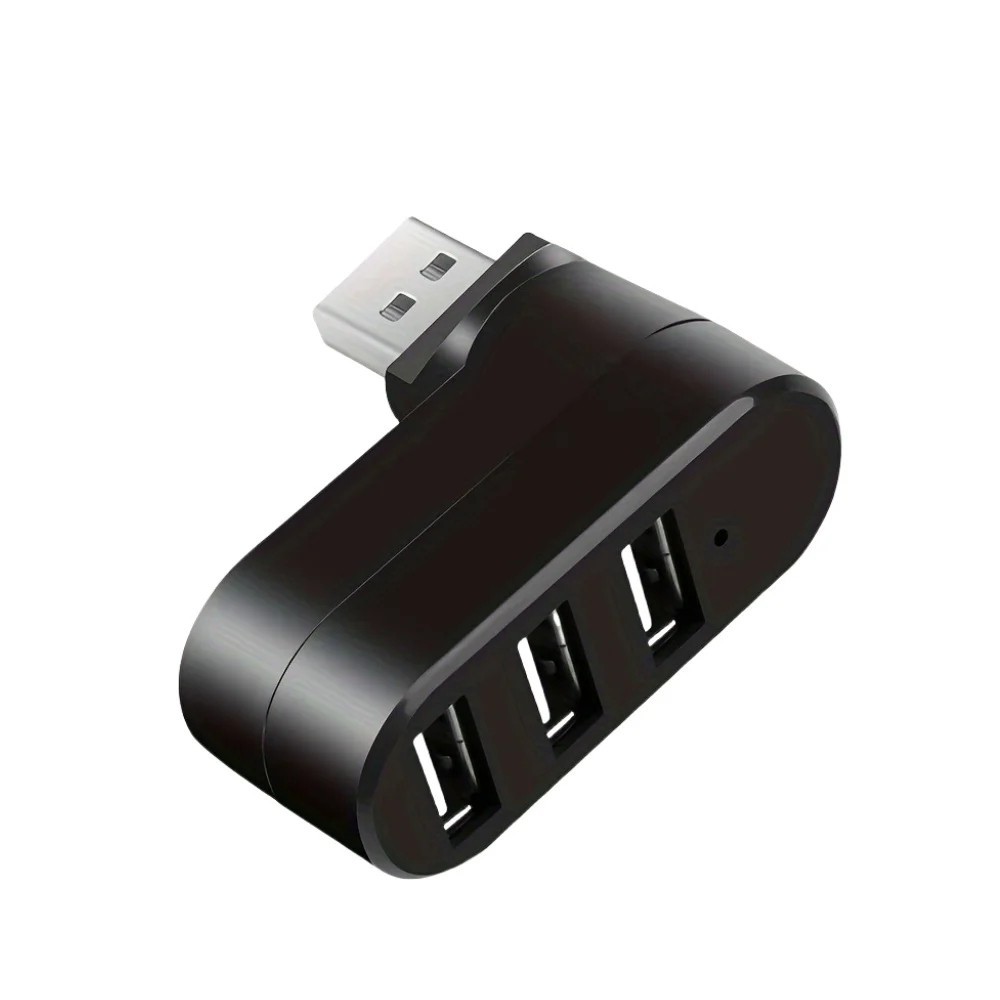 USB 3.0 Hub 3/4 Port High Speed Data Splitter Rotatable Adapter PC Laptop MacBok