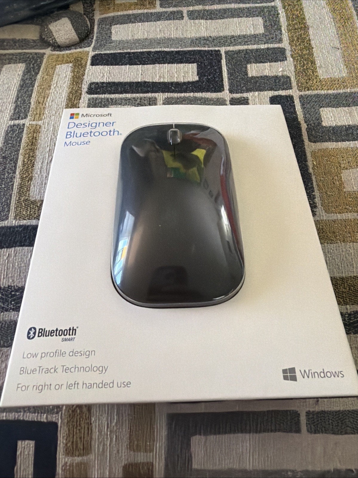 NEW Sealed Microsoft Designer Bluetooth Mouse Model 1679- Black