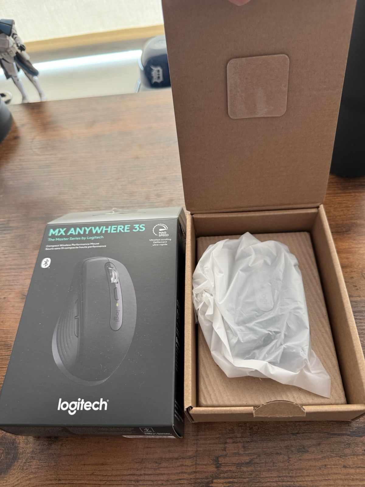 Logitech MX Anywhere 3S Wireless Optical Mouse Black USB C