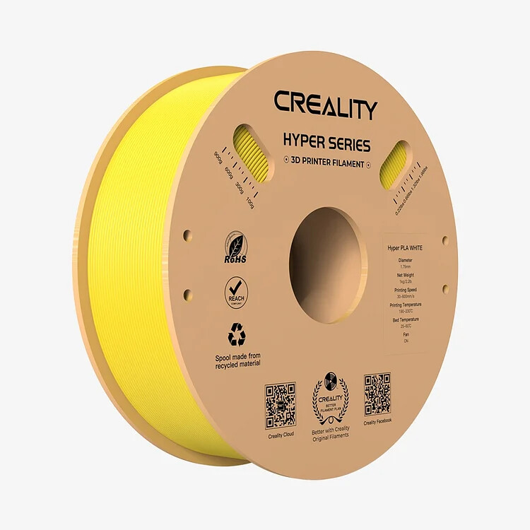 Creality Printer Filament 1kg/2.2lb Spool 1.75mm Hyper PLA AU Stock