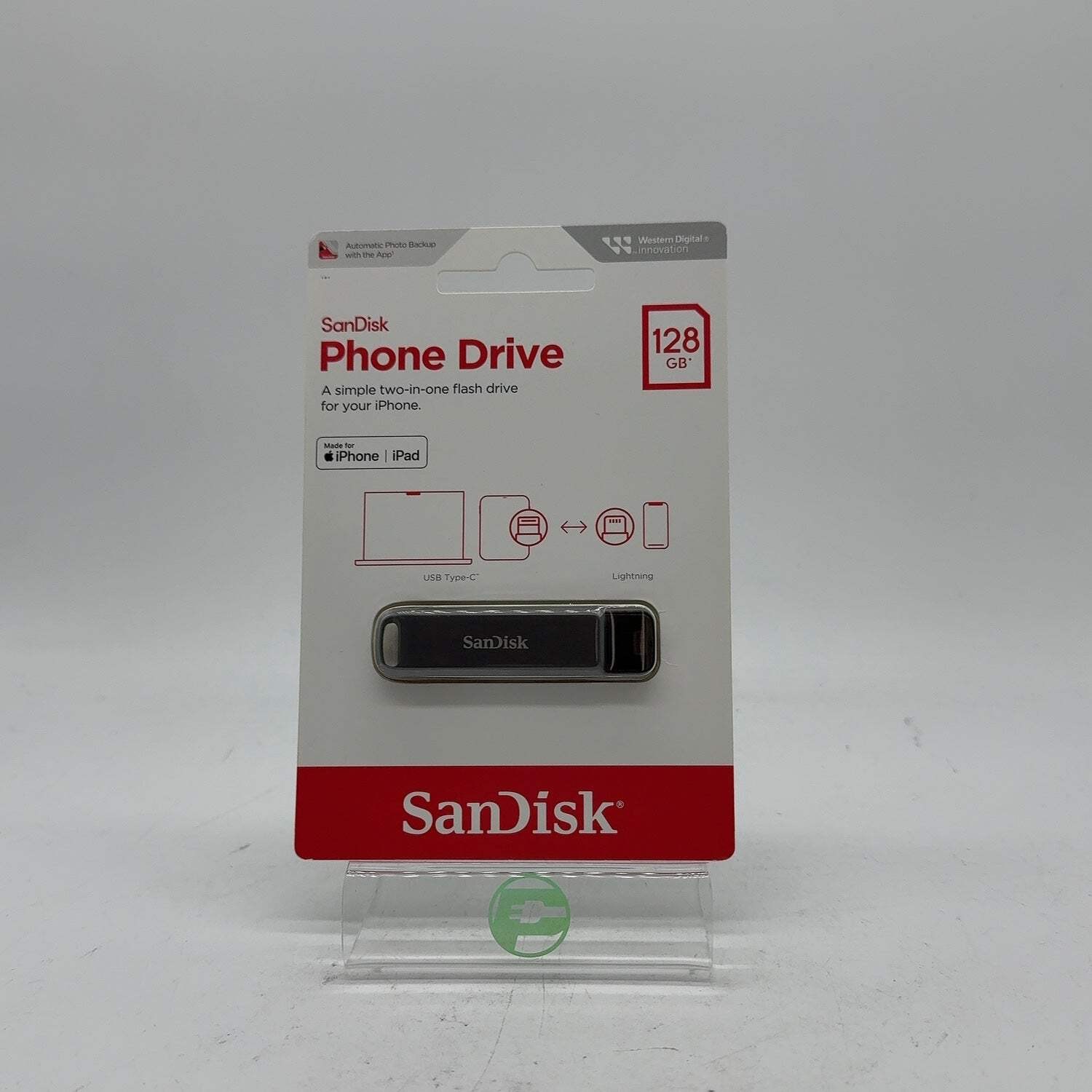 New SanDisk Phone Drive 128GB USB-C / Lightning Flash Drive SDIX70N-128G-AG6NE