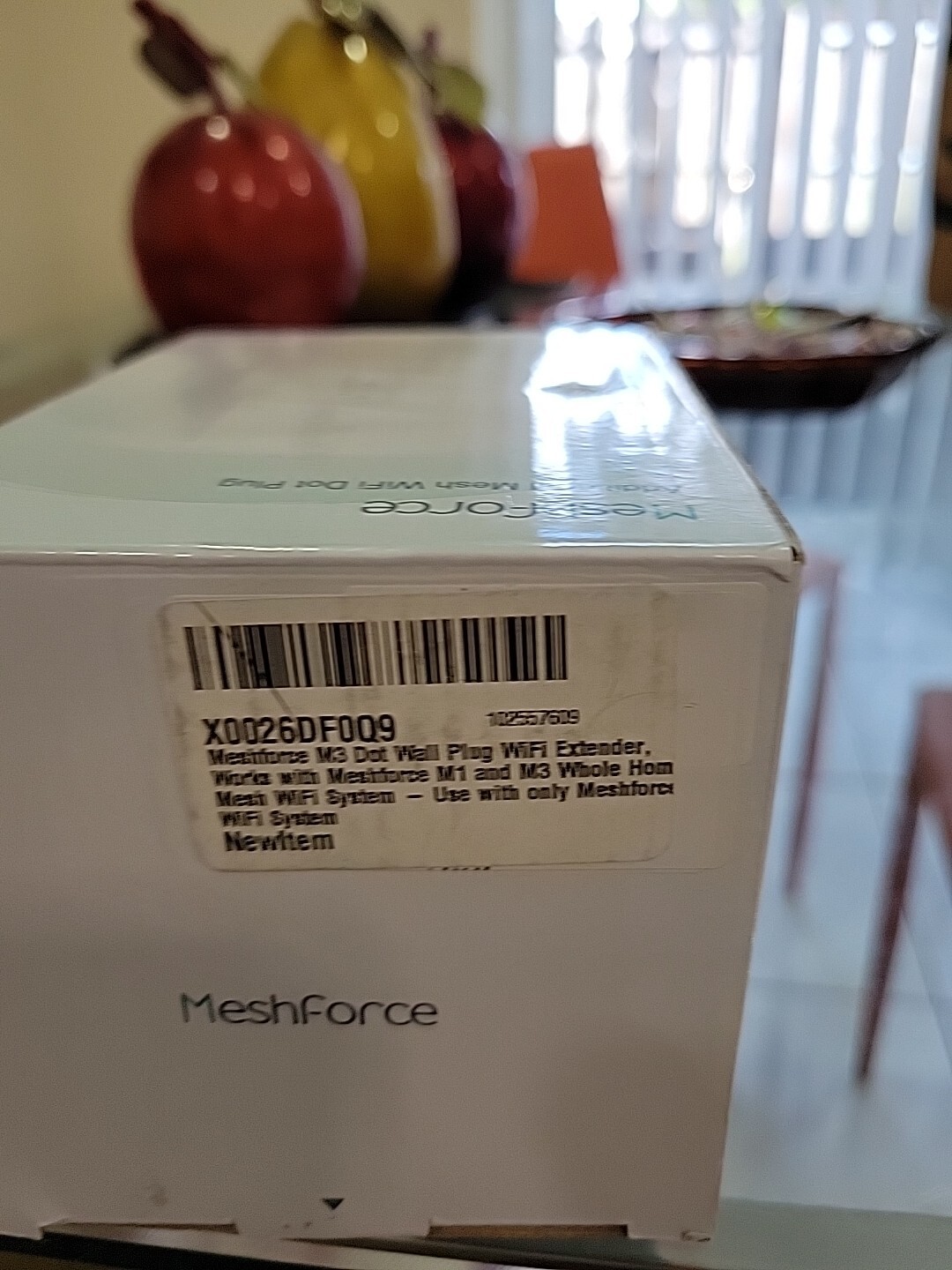MeshForce M3 Dot Wall Plug WiFi Extender, Works with MeshForce M1 and M3