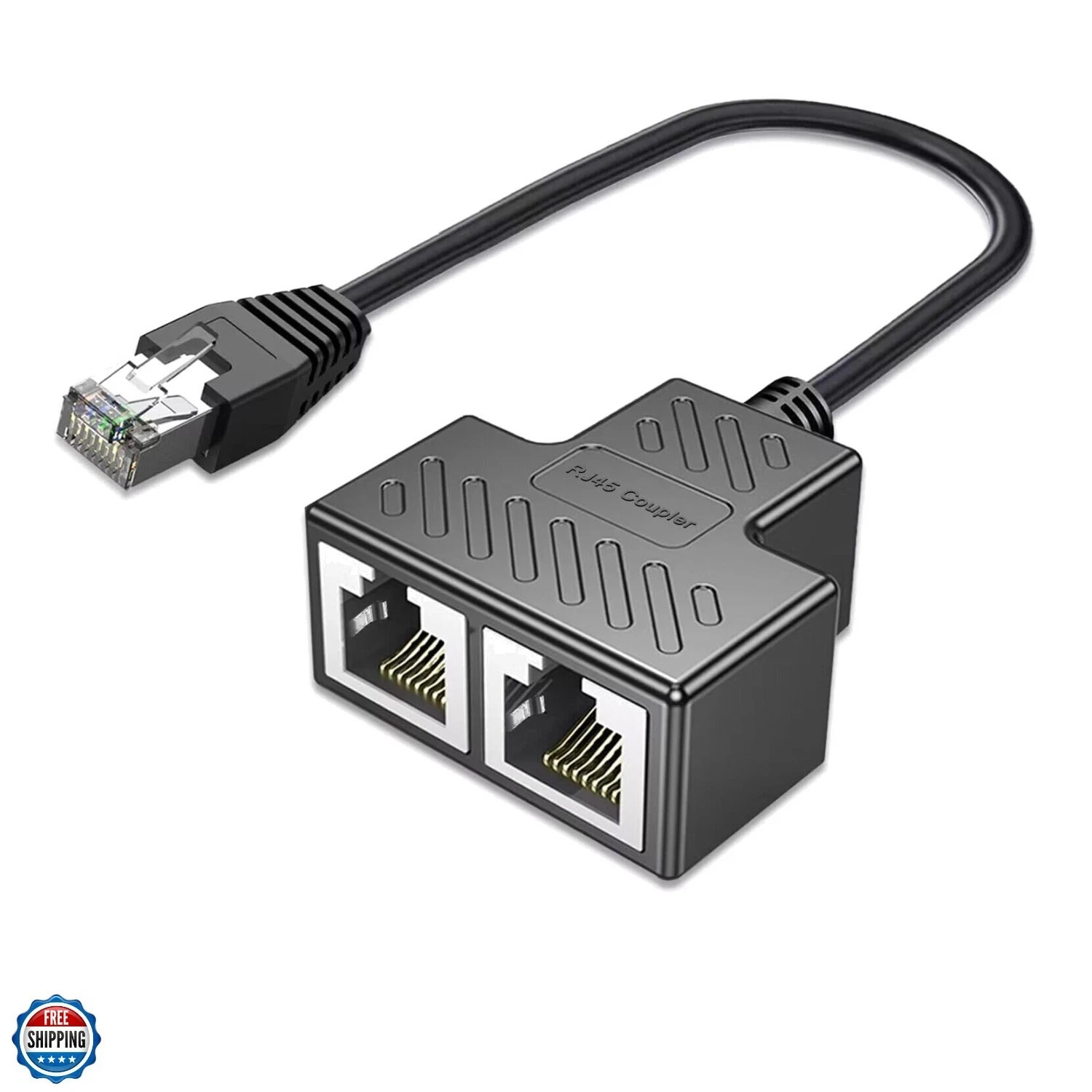 Ethernet Splitter 1 to 2, RJ45 Network Splitter Starlink Ethernet Adapter, LA…