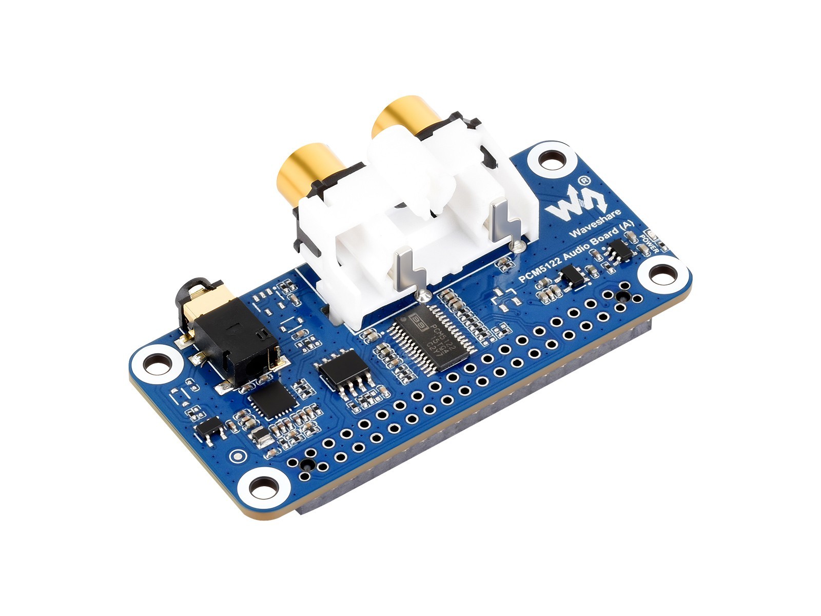 Waveshare PCM5122 HIFI I2S DAC Audio Board For Raspberry Pi Based On 40PIN GPIO