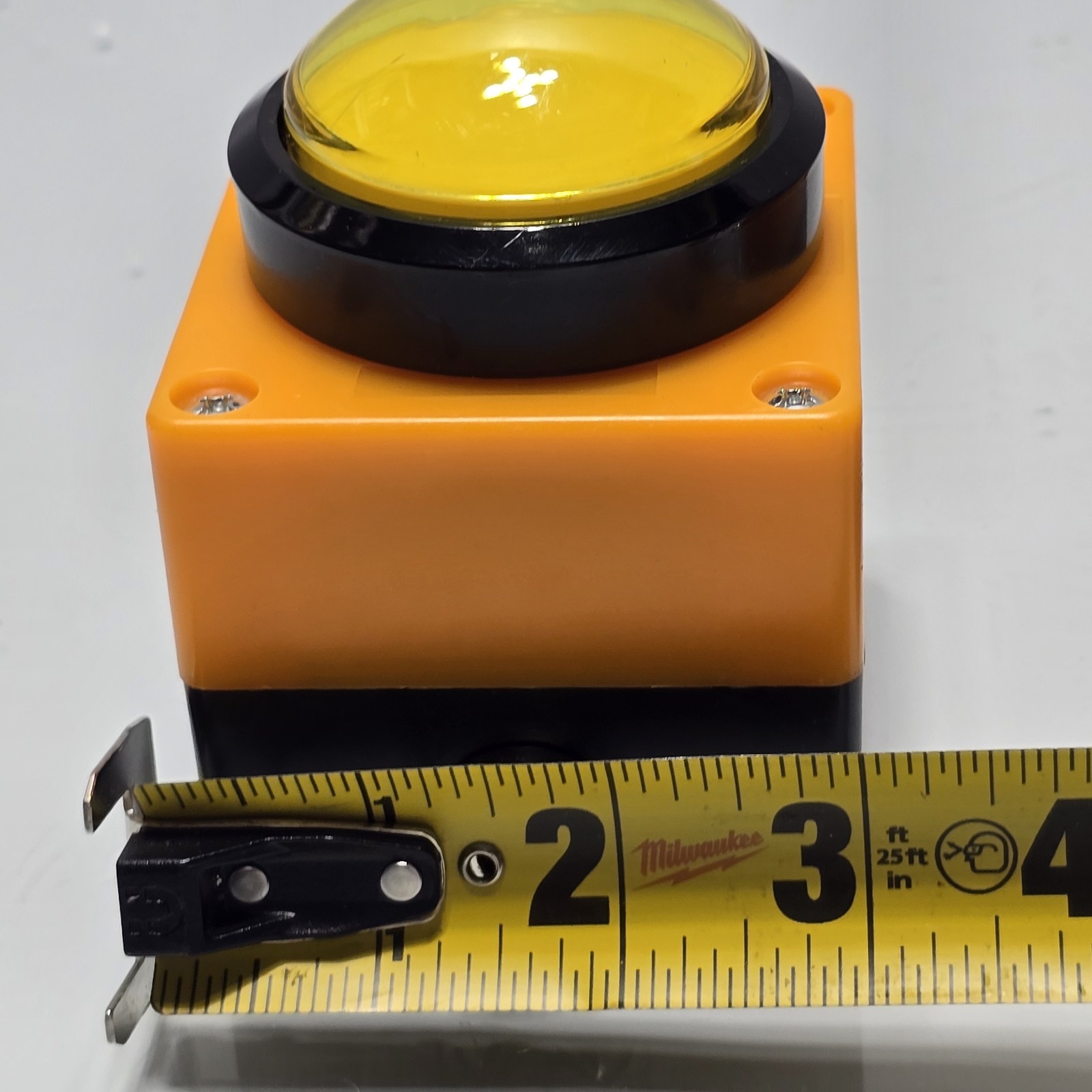 Programmable USB Macro Button Big Yellow Dome Switch Custom Shortcut Key PC Mac