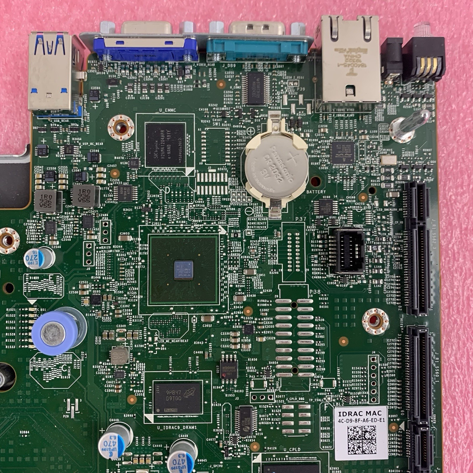 Dell EMC 0YNX56 LGA3647 Server Motherboard for R740xd Error 20000415 121197