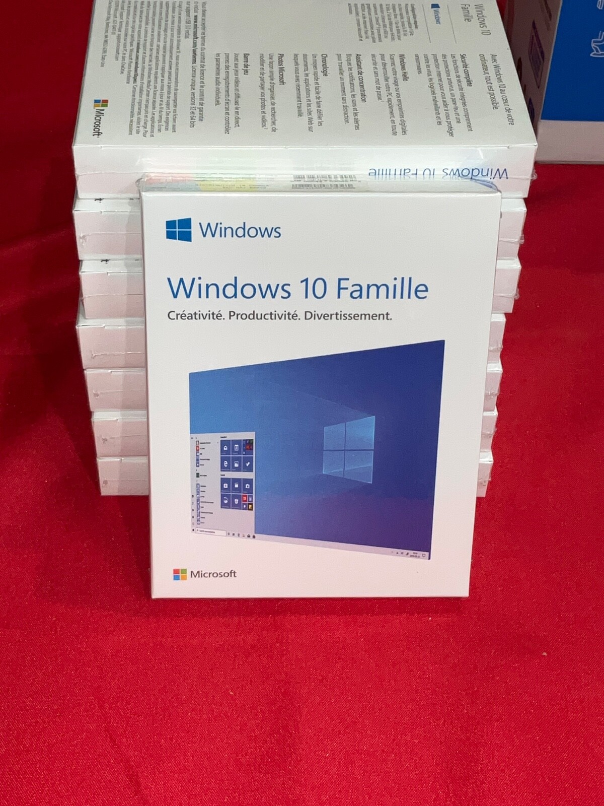 Microsoft Windows 10 FAMILY Home Edition French HAJ-00059 NEW SEALED RETAIL✅❤️️