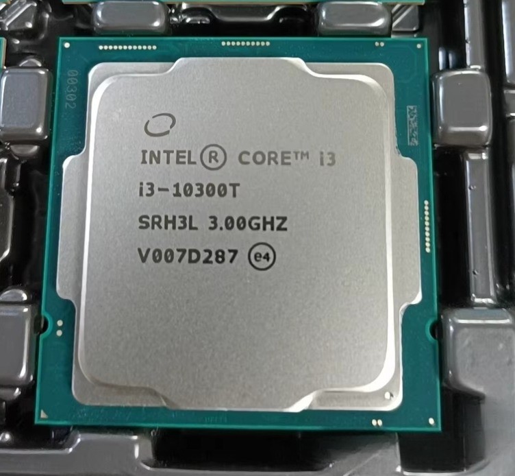 10Th Gen Intel Core i3-10300T LGA 1200 CPU 3.0GHz Quad-Core Desktop Processor